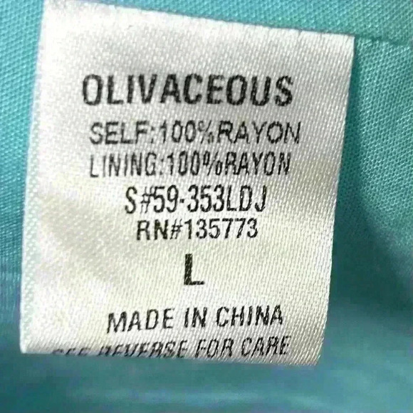 NWT Olivaceous Aqua Midi Wrap Dress
Size Small - Picture 11 of 11